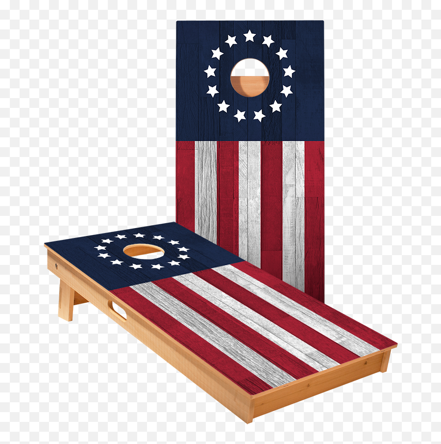 Star Betsy Ross Flag Professional - Cornhole Board Designs Emoji,Betsy Ross Emoticon