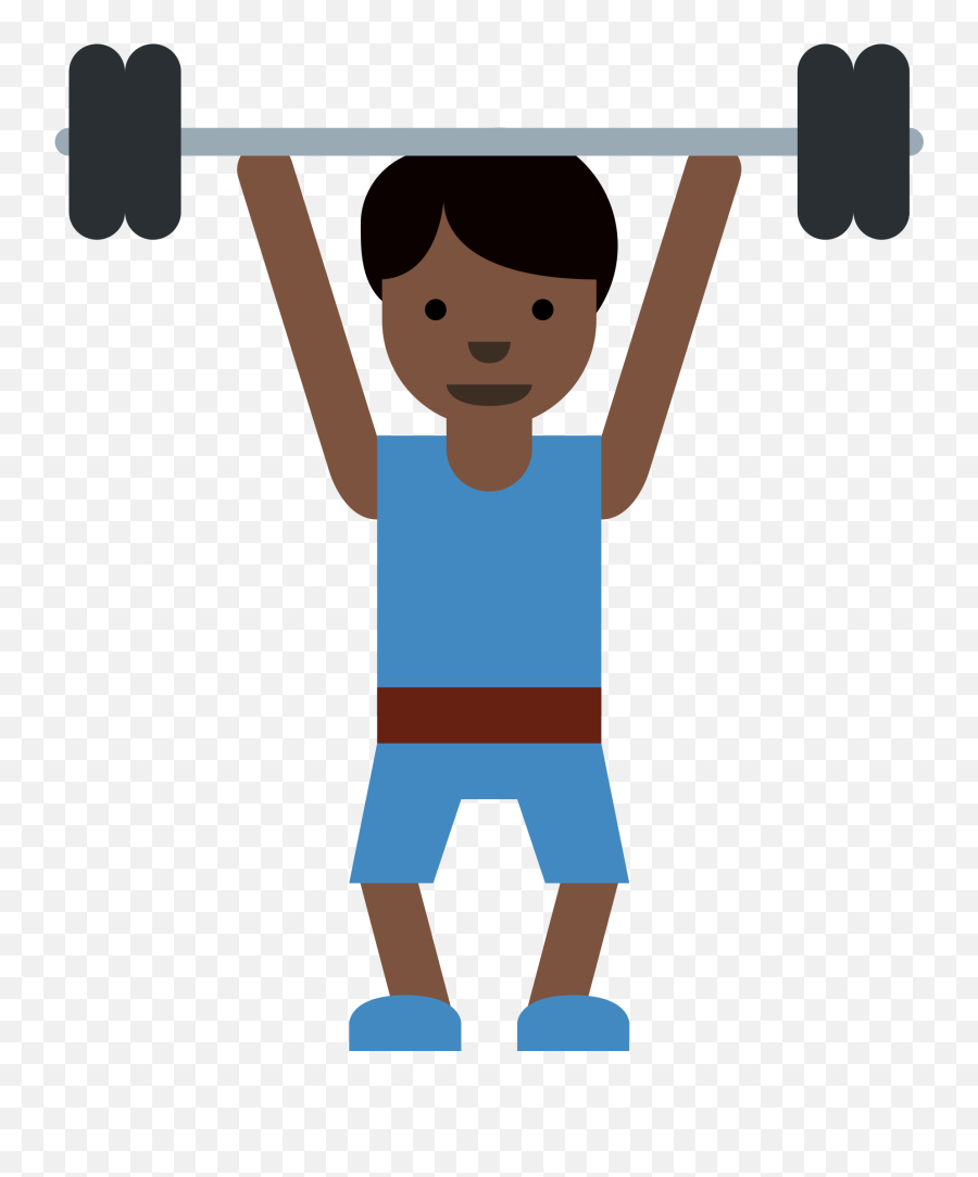 Download Twemoji F Cb Ff Svg Wikimedia Commons - Emoji Weight Lifting Sprite Png,F Emoji