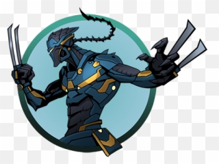Ninja - Fighter Shadow Fight 2 Characters Emoji,Ninja Fighting Emoticons