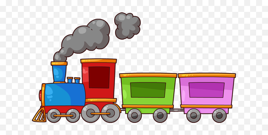 Train - Clip Art Train Emoji,Lcomotive Emoticon