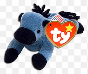 Democratic Donkey Png - Ty Emoji,Mcdonalds Toys Emojis