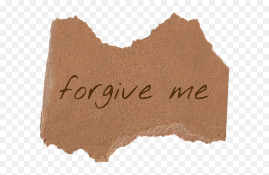 Forgive Forgiveme Paper Sticker By Nothing - Horizontal Emoji,Forgive Me Emoji