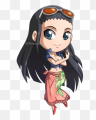 Ch - Nico Robin Chibi Emoji,Robin Emotions One Piece