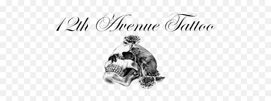 12th Avenue Tattoo Llc Tattoo Studio Nampa Id - Gothic Skull Png Emoji,My Emotions Give Me Strength Tattoo
