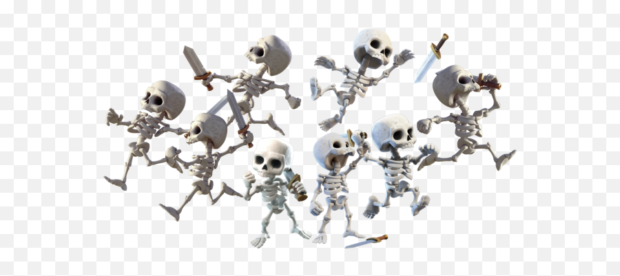 Clash Royale Esqueletos Png Transparent Images U2013 Free Png - Clash Royale Skeleton Army Png Emoji,Skeleton Emoji Clash Royale