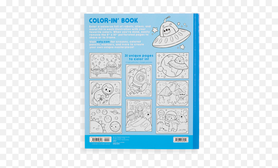 Outer Space Explorers Coloring Book - Household Supply Emoji,Picture Of The Hatchimals Emotion Color Sheet
