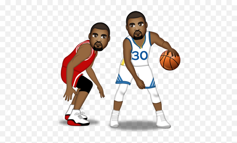 Riley Curry Rules Stephens Emoji App - Basketball Player,Kanye West Emojis