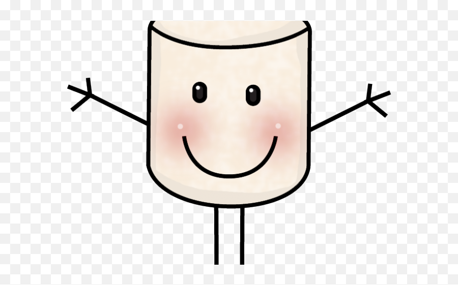 Clipart Marshmallow Clipart 19 Smores Png Transparent - Happy Emoji,Marshmello Emoji