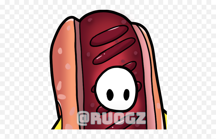 Twitch Emotes Badges Package U2013 Fall Guys Inspired - Cubeyy Emoji,Can You Find The Hot Dog Emoji