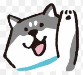 Shiba Emoji Whatsapp Stickers - Automotive Decal,Shiba Emoji