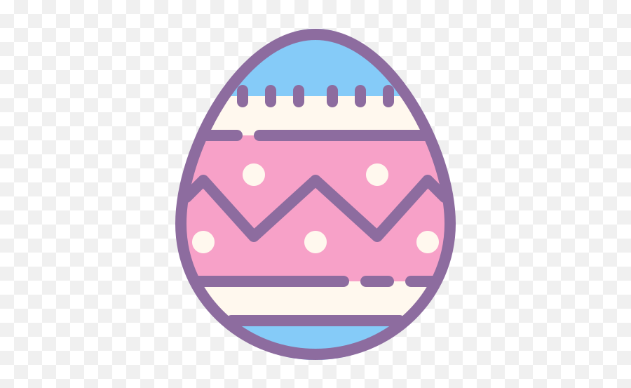 Easter Egg Icon In Cute Color Style Emoji,Free Animated Easter Emojis