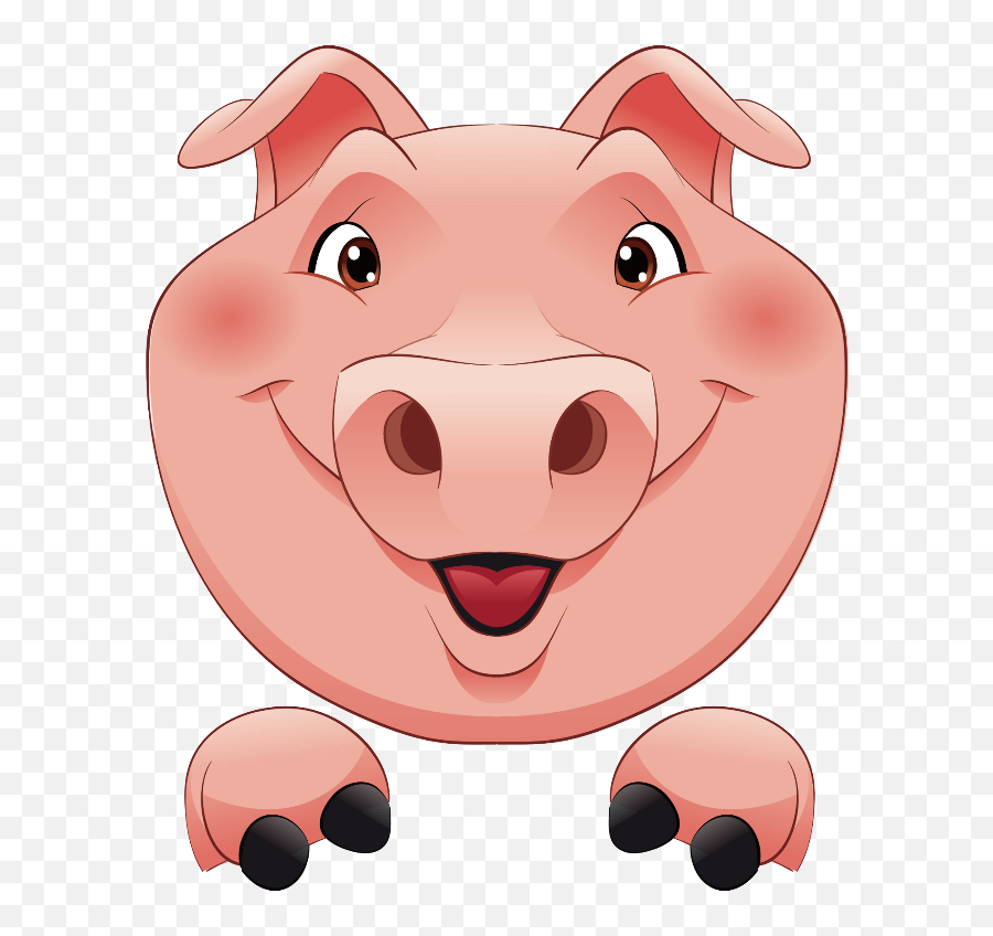 Mq Pink Pig Head Animal Animals - Pig Head Png Emoji,Pig Face Emoji