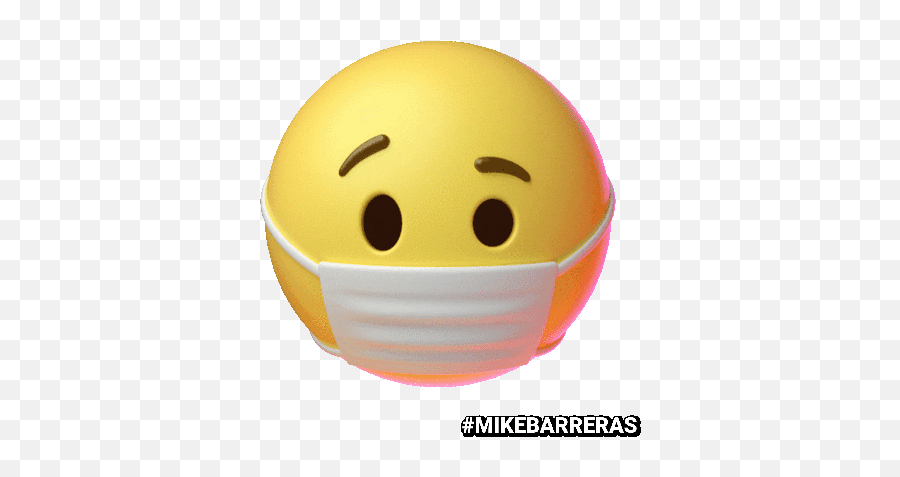 Wink Face Mask Gif - Wink Facemask Mikebarreras Discover U0026 Share Gifs Happy Emoji,Face Mask Emoji
