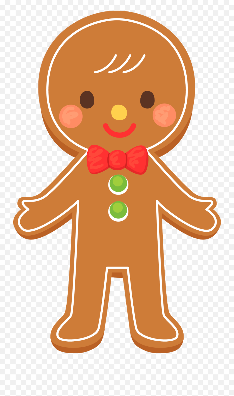Free Gingerbread Man Cliparts The - Gingerbread Man Clipart Transparent Emoji,Ginger Emoji Iphone