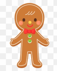 Free Gingerbread Man Cliparts The - Gingerbread Man Clipart Transparent Emoji,Ginger Emoji Iphone