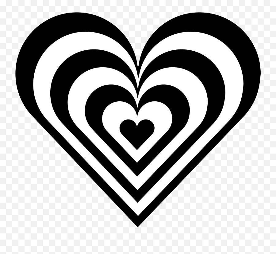 Heart Png Images Outline Emoji Pink - Line Art Heart Designs,Black Outline Heart Emoji