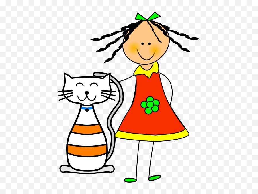 Free Pat Cliparts Download Free Clip Art Free Clip Art On - Cat With Girl Clipart Emoji,Pat On Back Emoticon