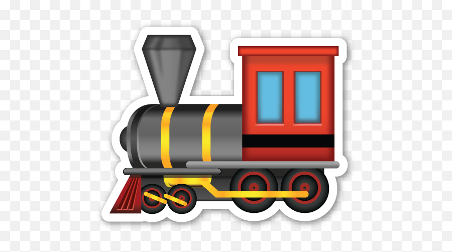 Steam Locomotive Train Clipart Locomotive - Polar Express Train Clipart Emoji,Steam Emoji Art