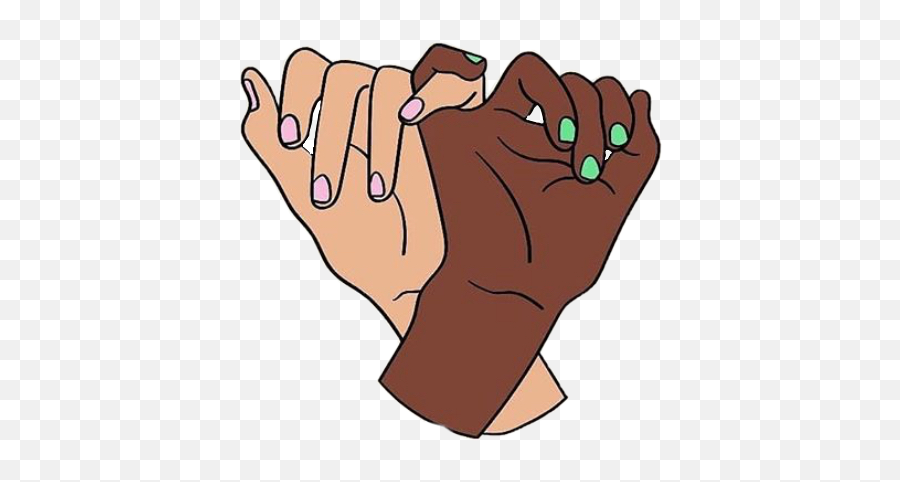 Blm Sticker - Pinky Promise Blm Emoji,Peace Love Unity Respect Emoji