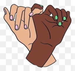 Blm Sticker - Pinky Promise Blm Emoji,Peace Love Unity Respect Emoji