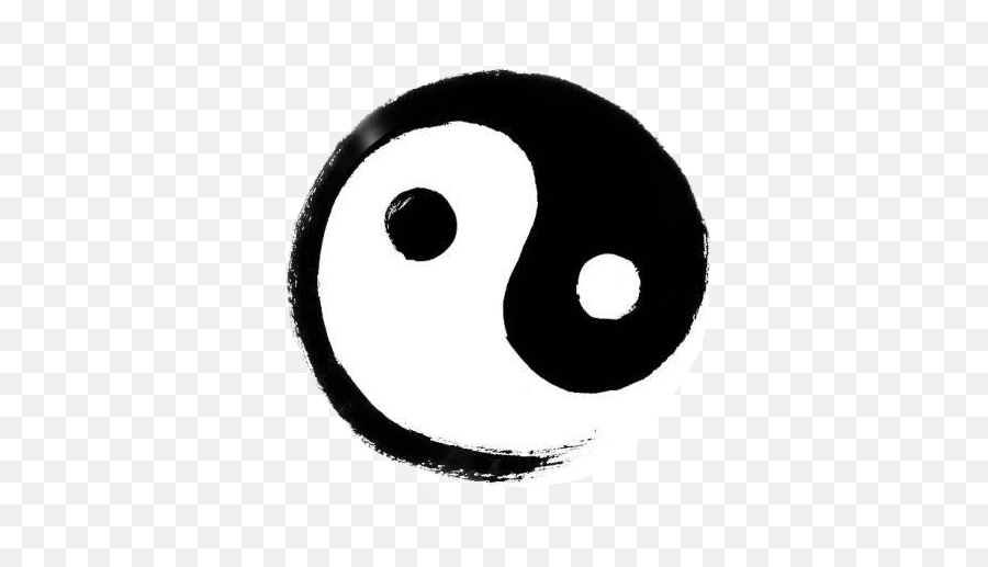 Yinyang Yang Yoga Meditation Sticker By Nena - Diseño Yin Yang Tatuaje Emoji,Yin Yang Emoji App