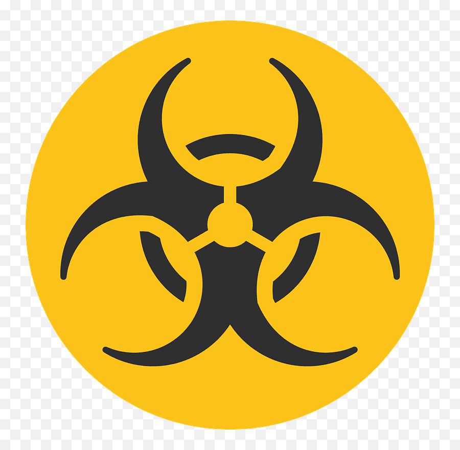 Biohazard Emoji - Quarantine Symbol,Sms Emoji Codes