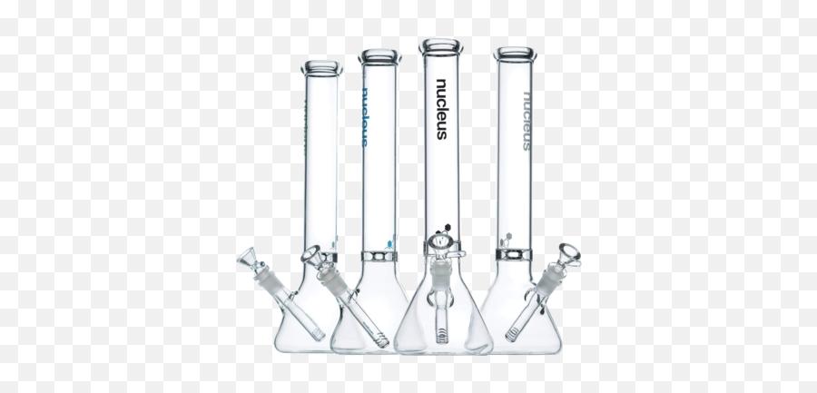 Nucleus 14 Beaker Bong With Donut Style Ice Catcher - Graduated Cylinder Emoji,Science Beaker Emoji