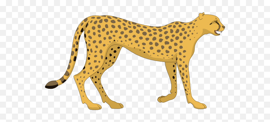 Cheetah Clipart Free Images 3 - Yayoi Kusama Emoji,Cheetah Emoji