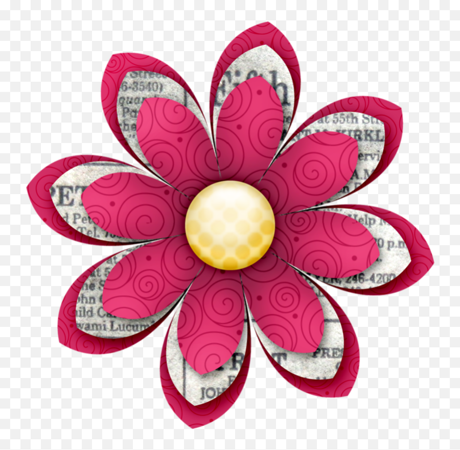 Paper Flowers - Decorative Emoji,How To Make Flower Emoji On Facebook