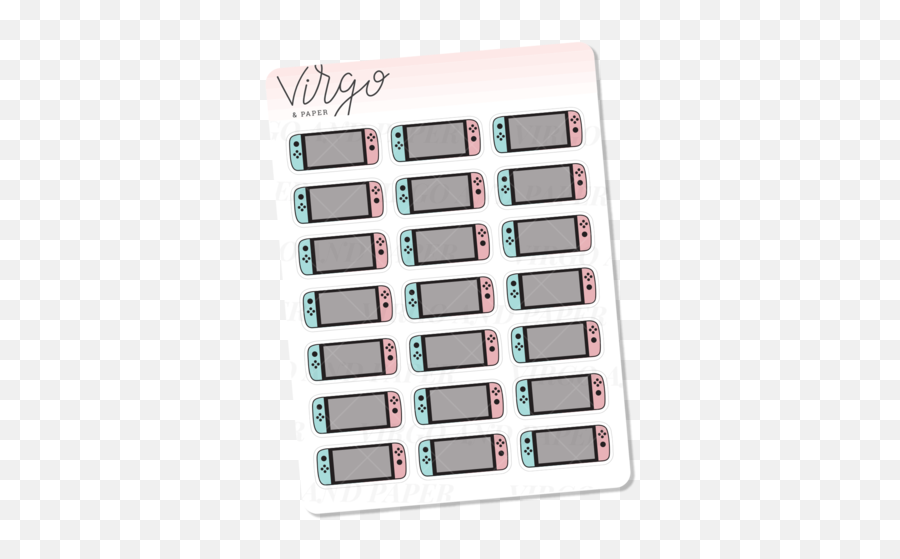 Mini Sticker Sheet U2013 Page 2 U2013 Virgo And Paper Llc - Office Equipment Emoji,Emoji Planner Stickers