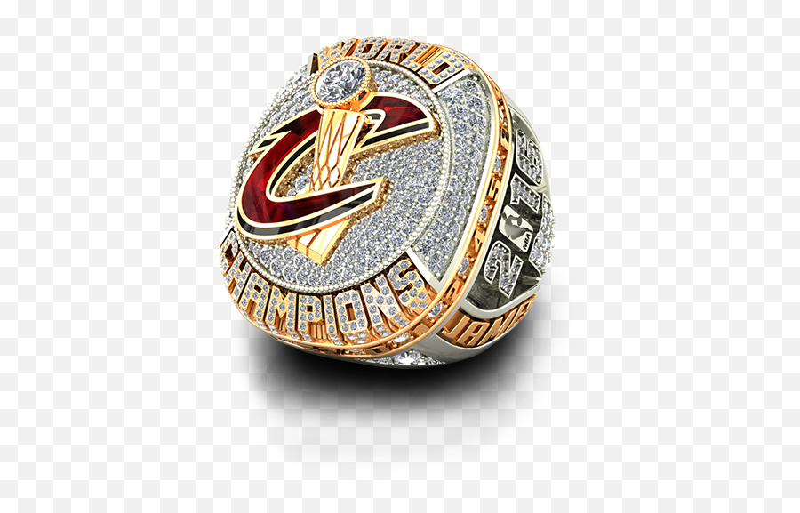 Custom Championship Rings - Baron Championship Rings 2016 Cleveland Cavaliers Championship Ring Emoji,Cwl Emoji