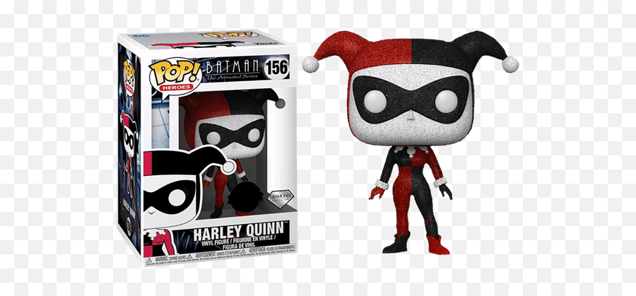 Designer Urban Vinyl Action Figures - Harley Quinn Animated Series Funko 156 Emoji,Emoji Action Figures