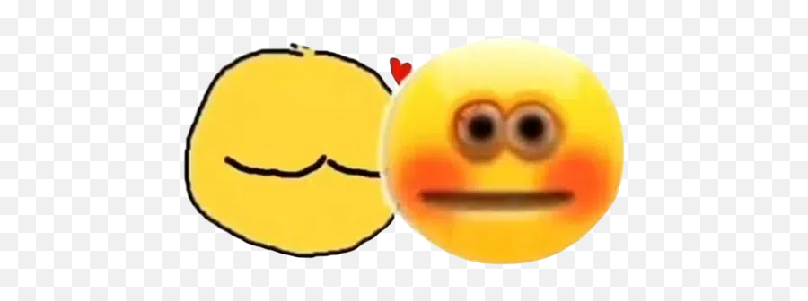 Cursed Emoji Whatsapp Stickers - Stickers Cloud Cursed Emohi Shy,Cursed Emoji Gun