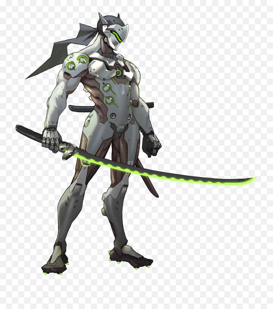 Genji - Genji From Overwatch Emoji,Genjis Voice Lines Have A Lot Of Emotion