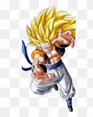 Gogeta Transparent Dragon Ball Z Character - Super Saiyan Gogeta Super Saiyan 3 Png Emoji,Dragon Ball Touches My Emotions