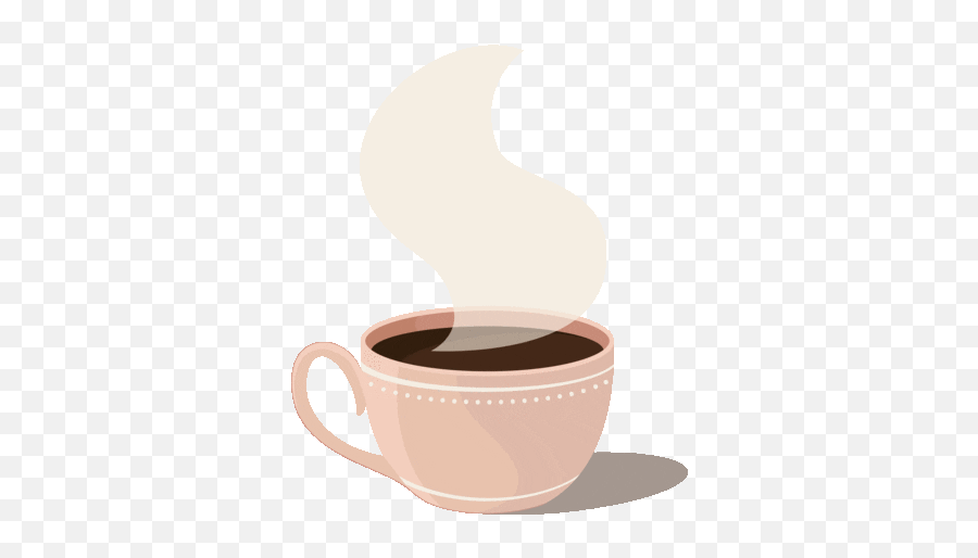 Somuchprojects - Steaming Cup Gif Transparent Emoji,Gif Of Emotion Sharing Coffee