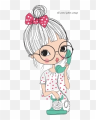 Tired Clipart Female Tired Female - Pretty Dolls Drawings Emoji,Anime Sleepy Emotion