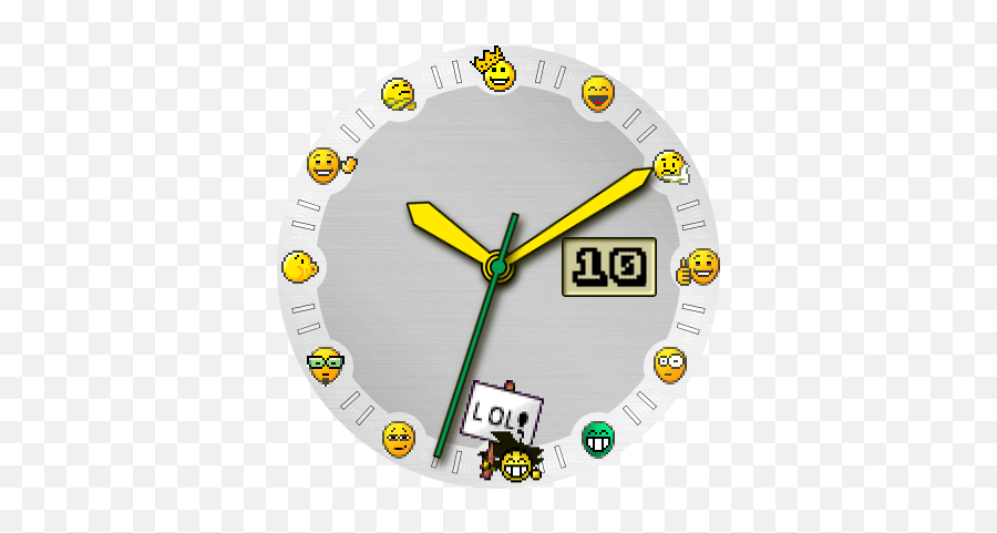 Download Smiley Android Watch Face - Dot Emoji,Emoticon Watch Sunset