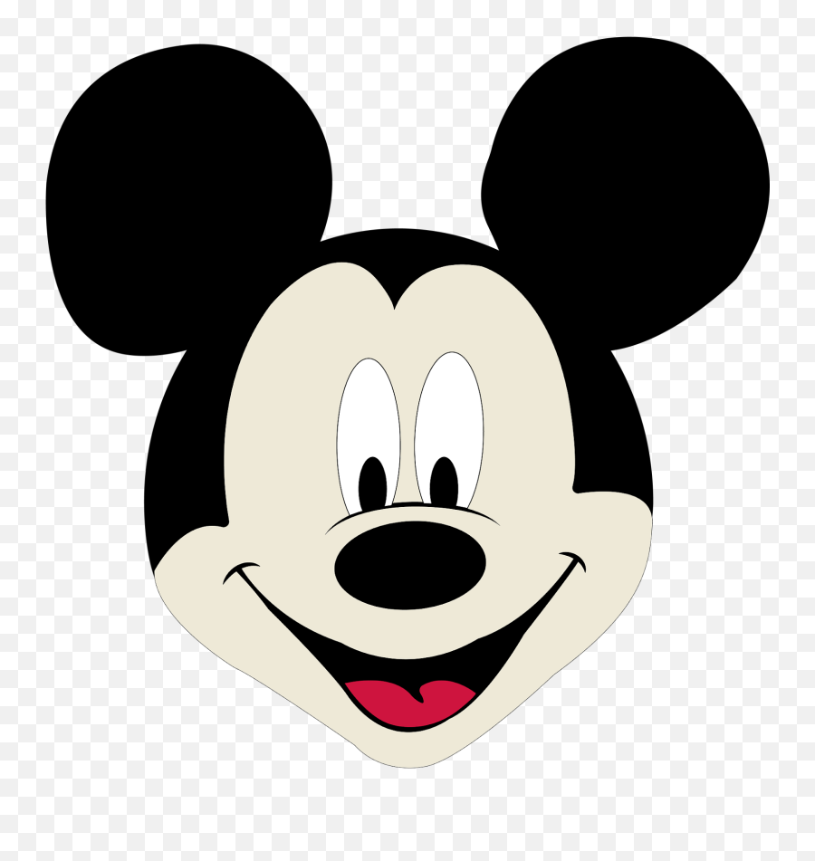 Mickey Mouse Cartoon - Transparent Mickey Mouse Face Png Emoji,Emotions Mickey