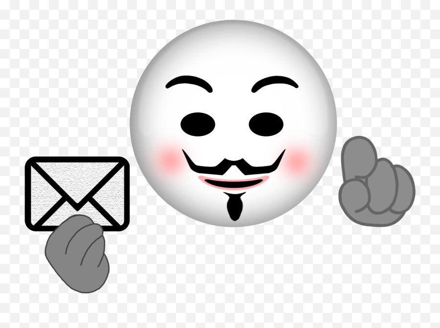 Download Emojis Drawing Savage - Anonymous Emoji Png,Feather Emoji