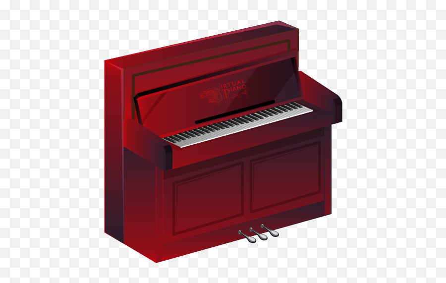 Virtual Upright Piano - Piano Instrument Emoji,Piano Keys Emotion On Facebook