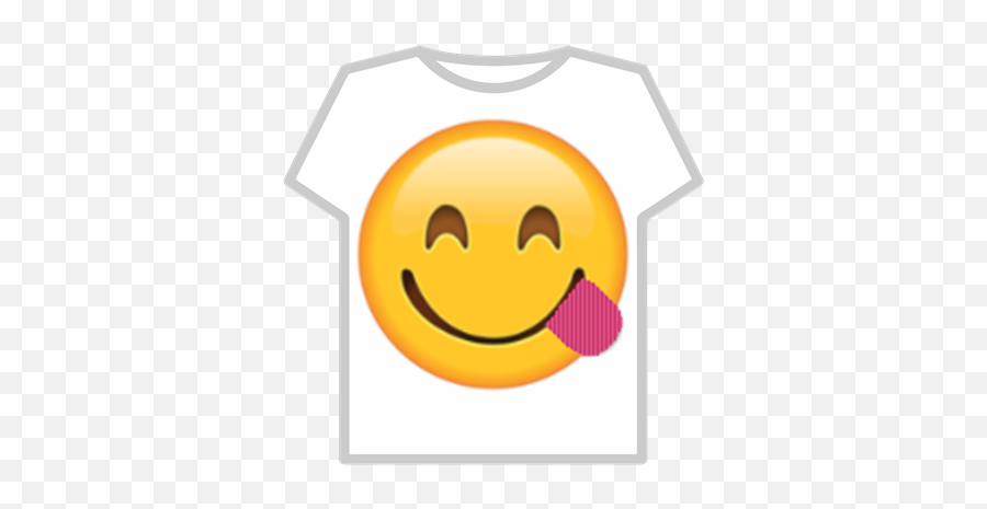 Illusion T Shirt Roblox - Face Tongue Emoji,Emoji Roblox Shirt