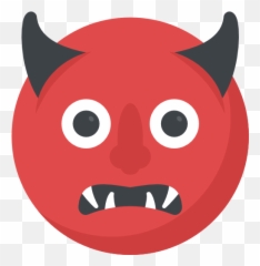 Devil Emoticon Images - Smileys Of Angry Face Emoji,Scared Devil Emoji