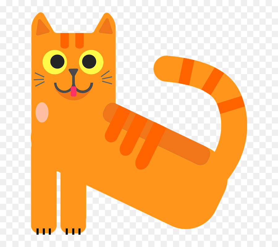Cat Animal Kitten - Animal Figure Emoji,Bend Monkey And Tiger Emojis