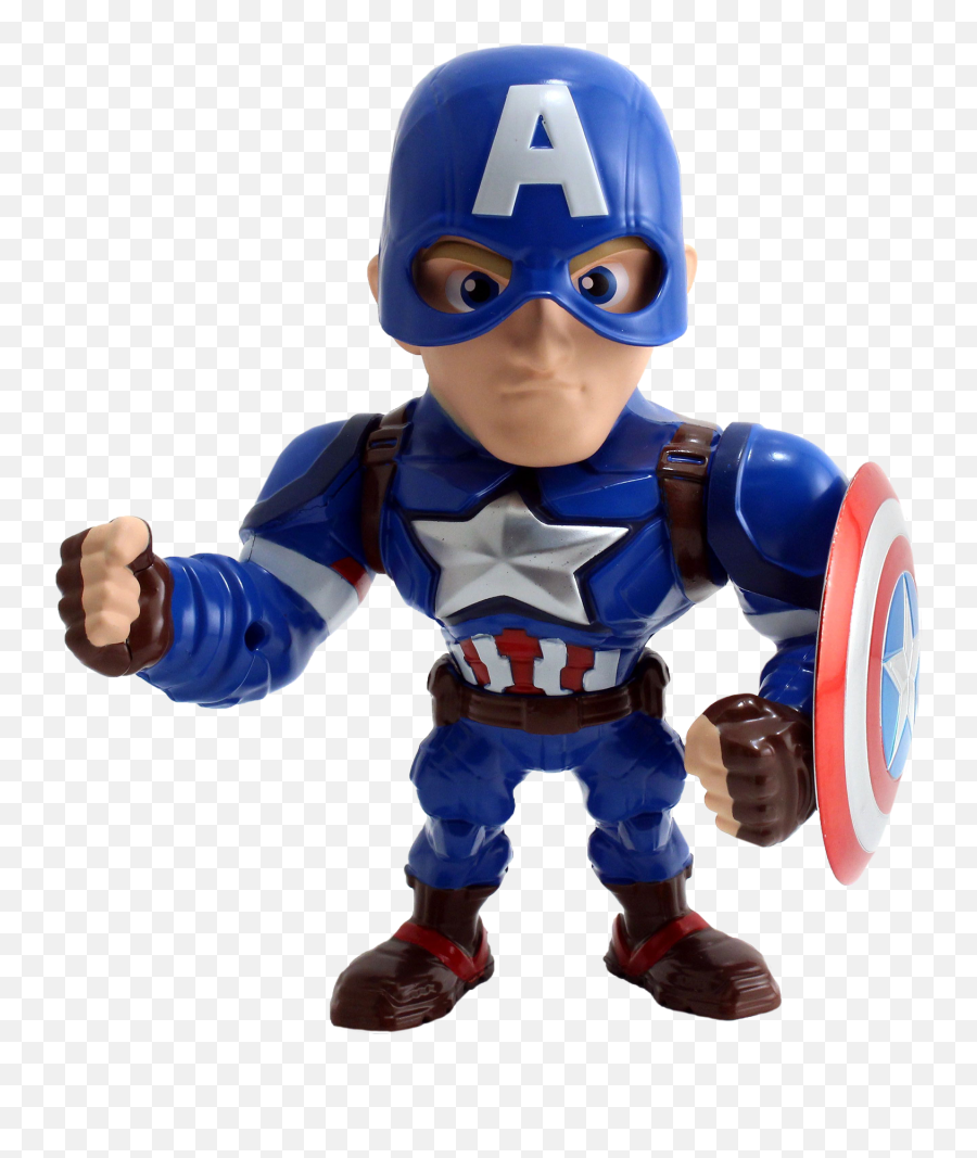 Captain America 6 Inch Metals Die - Captain America Jada Toys Emoji,Captain America Emotion Cards