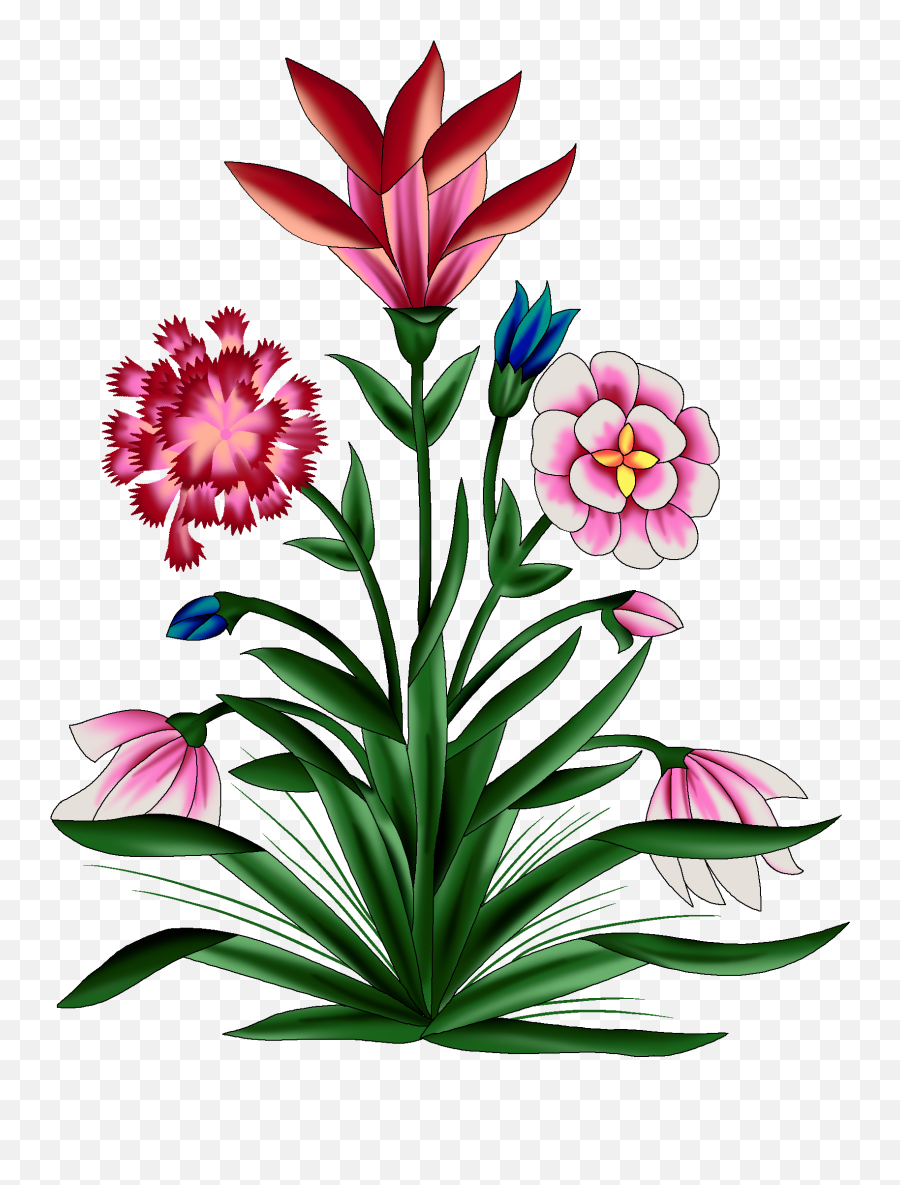 Pin By Digital Design Hub On Work Flower Art Flower - Floral Emoji,Background On The Emotions Flowers Album