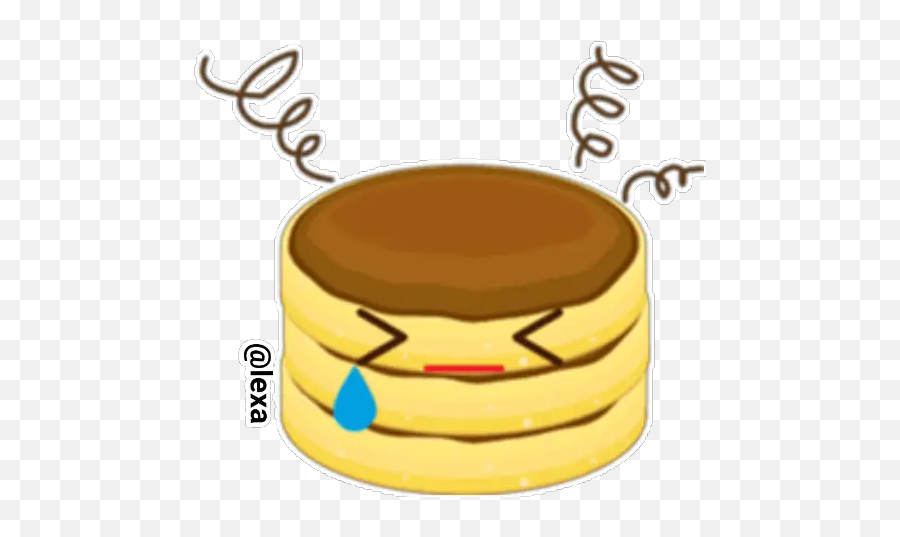 Sticker Maker - Pancake Emoji,Pancake Emoji 512x512