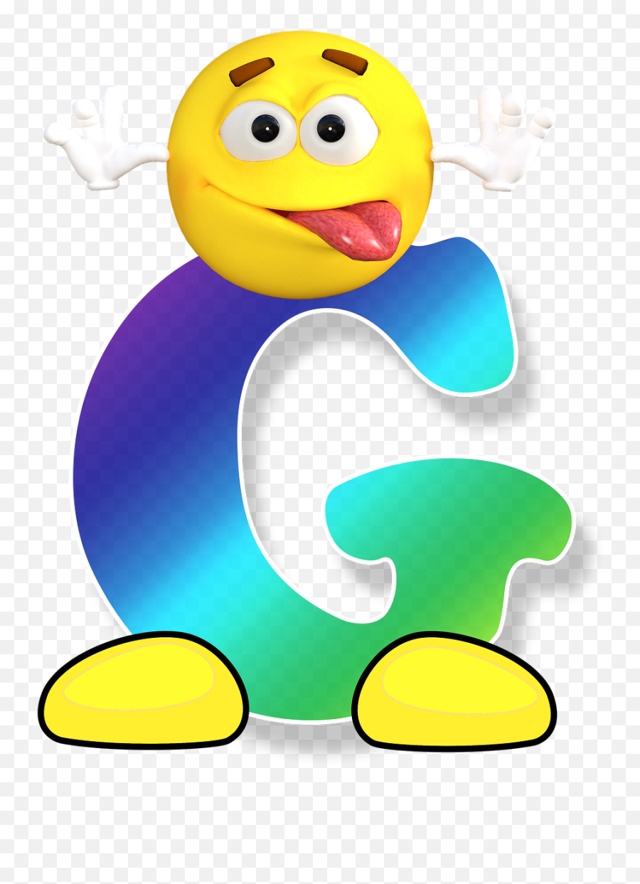 Abc Alphabet Smiley - Free Image On Pixabay Letter G Smiley Emoji,Face Emoji Letter