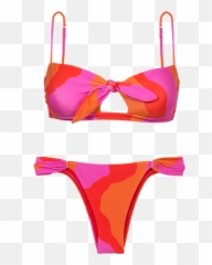 Cutout Bikini - Solid Emoji,Bikinis Emojis Black