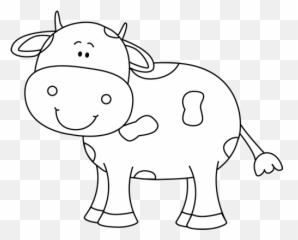 Cow Clip Art - Cow Images Cow My Cute Graphics Black And White Emoji,Cute Little Cow Emoticon